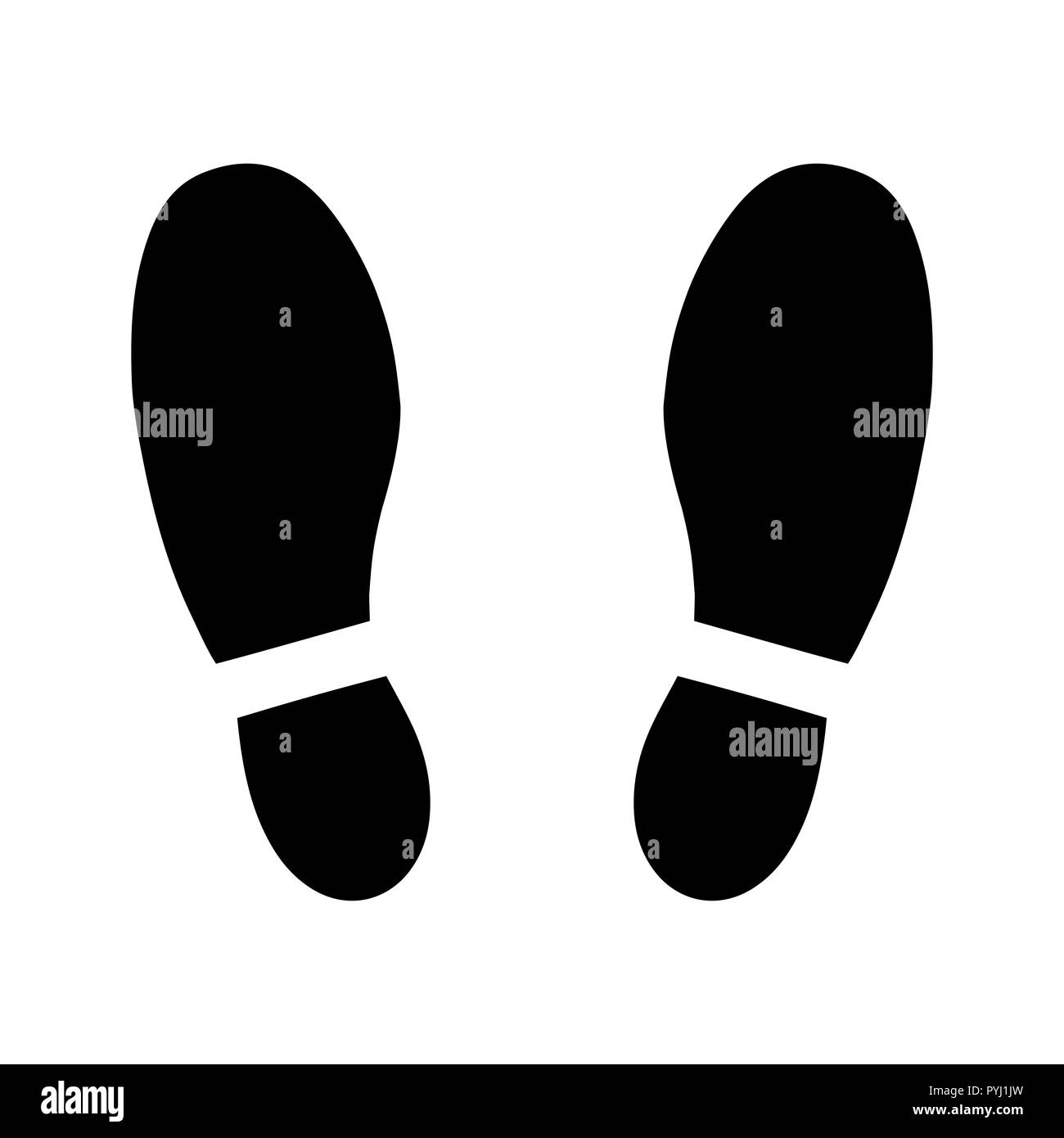 Menschlichen Fuß Vector Illustration Stock Vektor