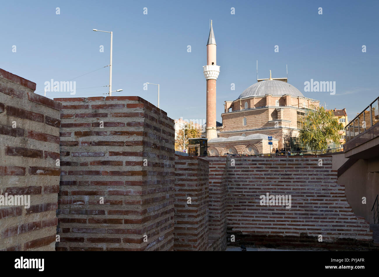 Banja-Baschi-Moschee in Sofia, Bulgarien Stockfoto