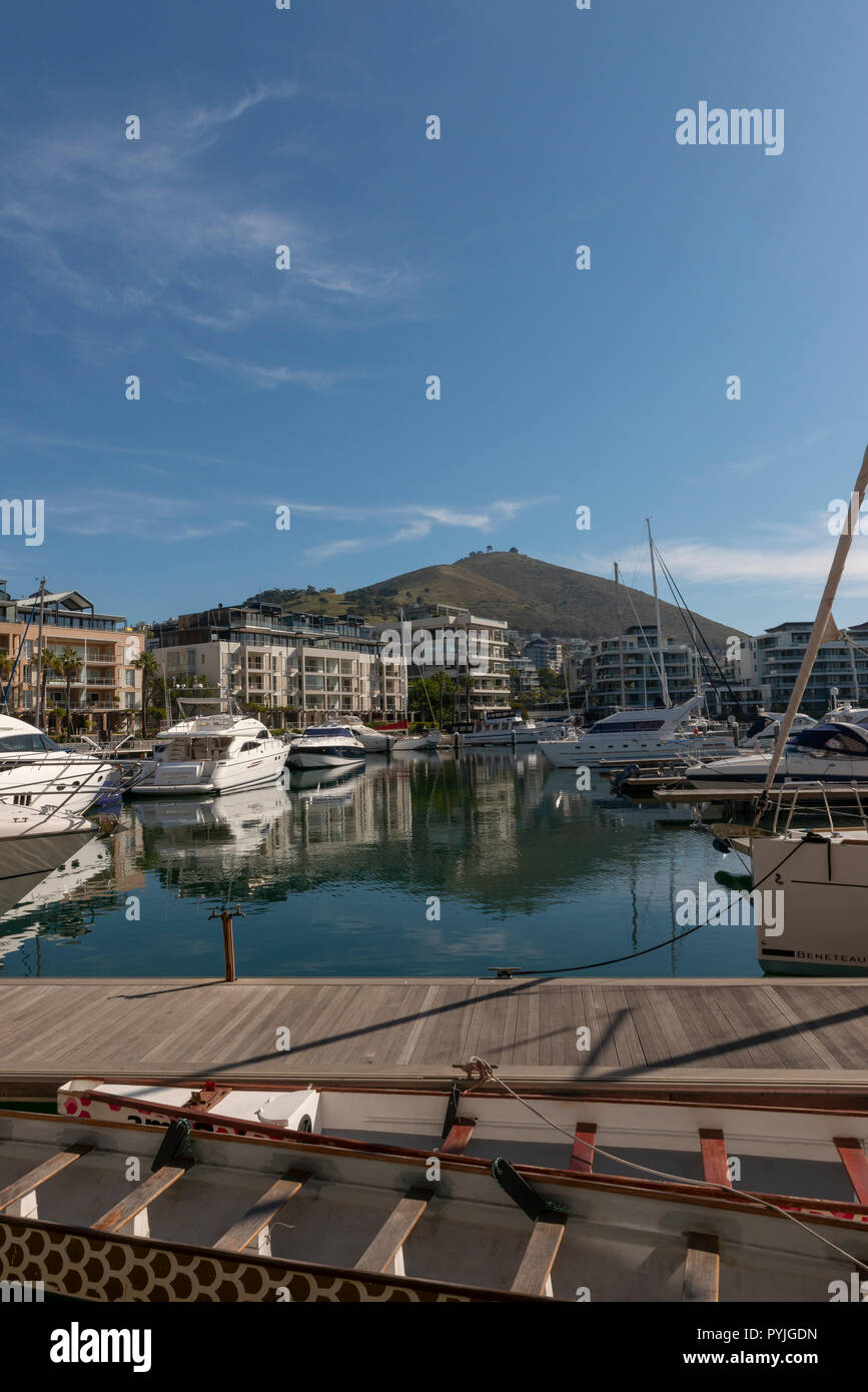 Die Table Bay Harbour, Cape Town, South Africaa Stockfoto