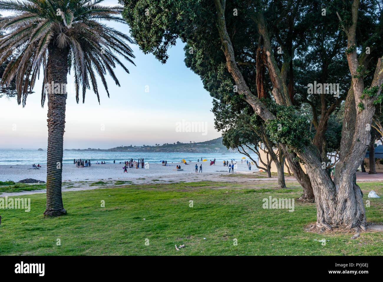 Camps Bay, Kapstadt, Südafrika Stockfoto