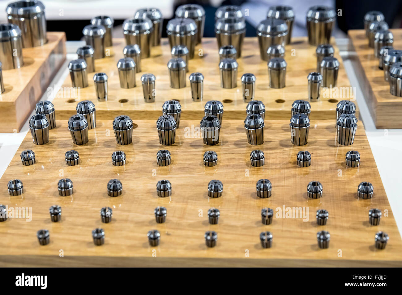 Spannzange Hintergrund Stockfoto