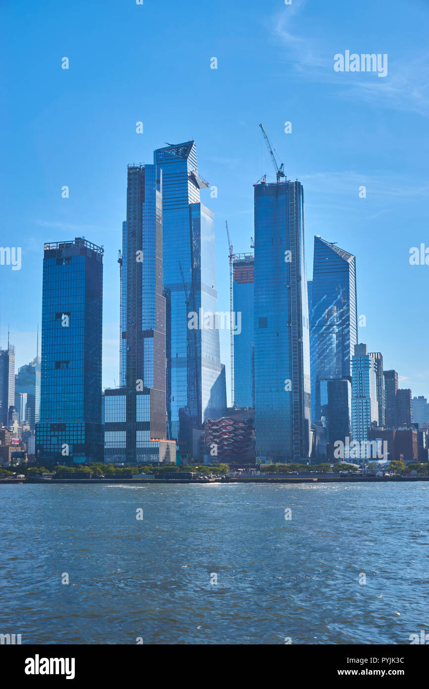 Skyline von New York City Stockfoto