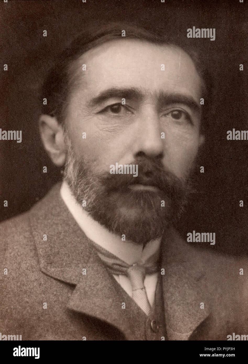 Joseph Conrad 1904 Stockfoto