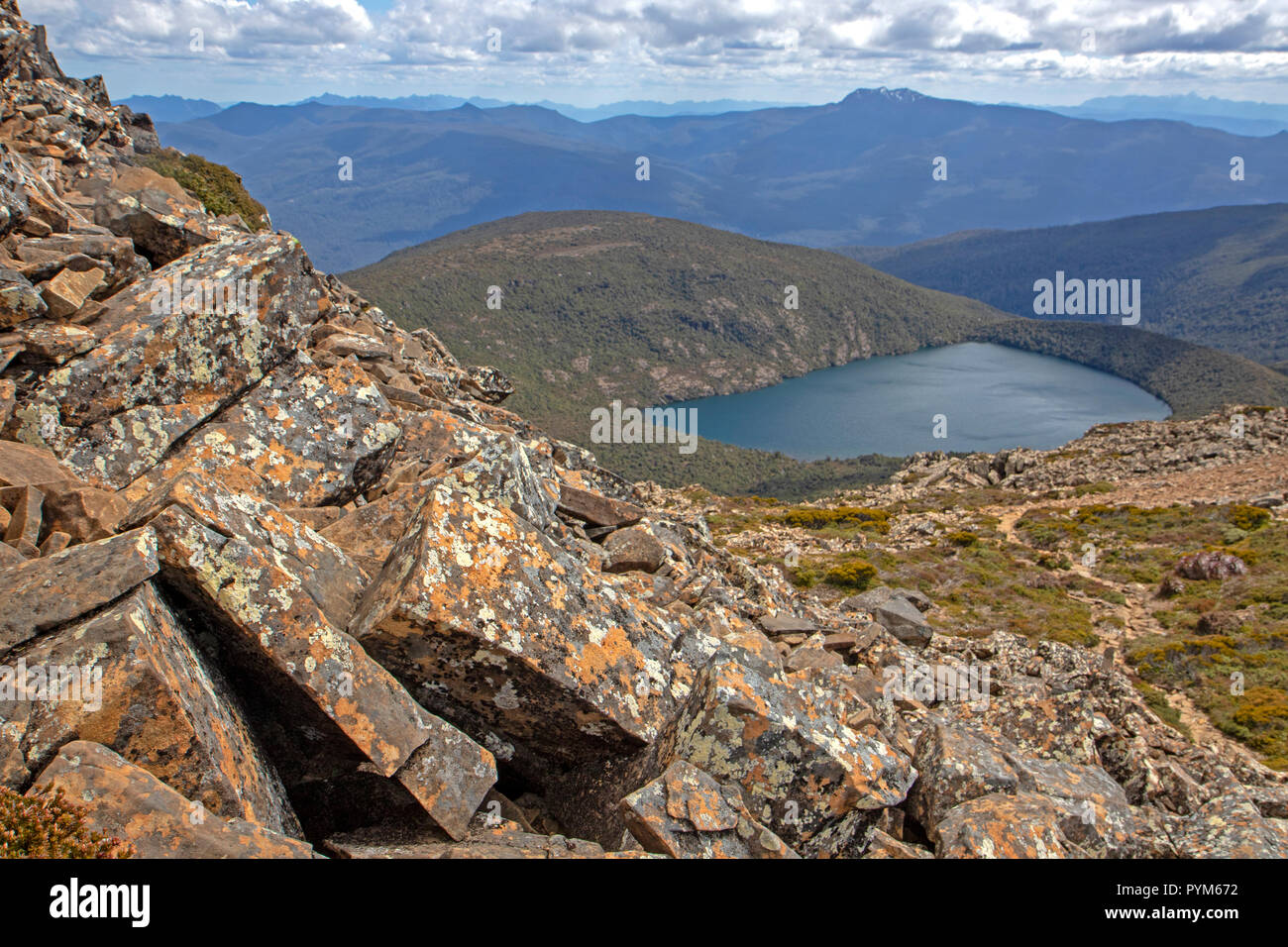 Hartz See im Hartz Mountains Stockfoto