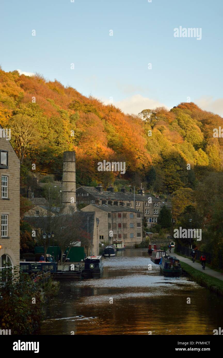 Hebden Bridge yorkshire Stockfoto