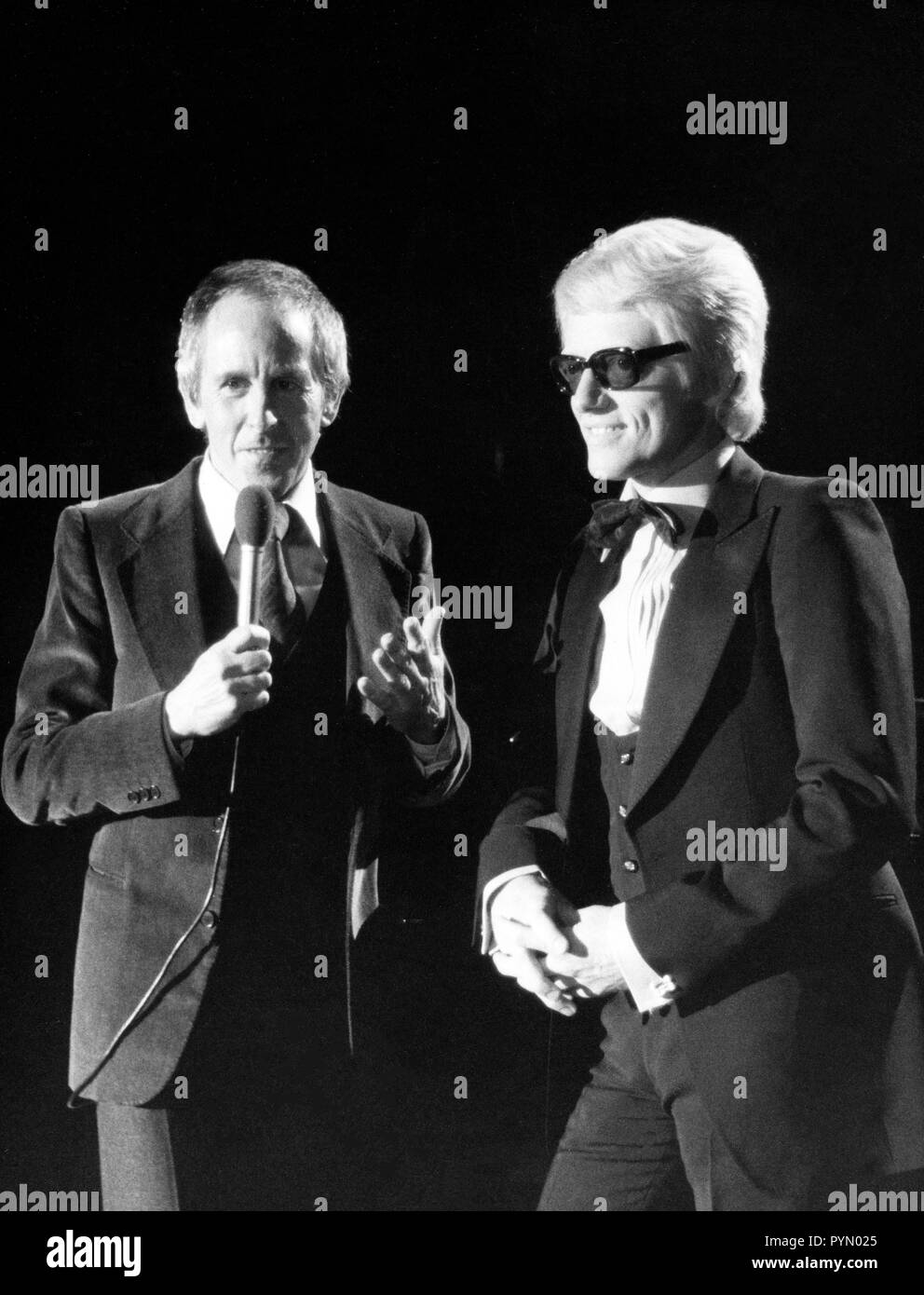 Musik geht um die Welt, Musiksendung, Deutschland 1979 Mitwirkende: Gerd Vespermann, Heino Stockfoto