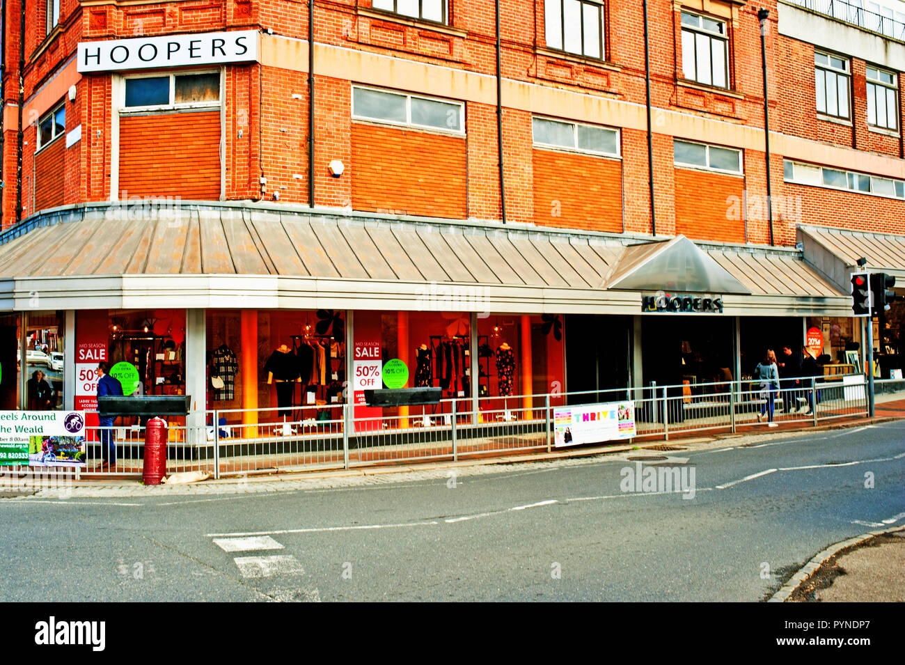 Hoopers Store, Mount Pleasant, Tunbridge Wells, Kent, England Stockfoto