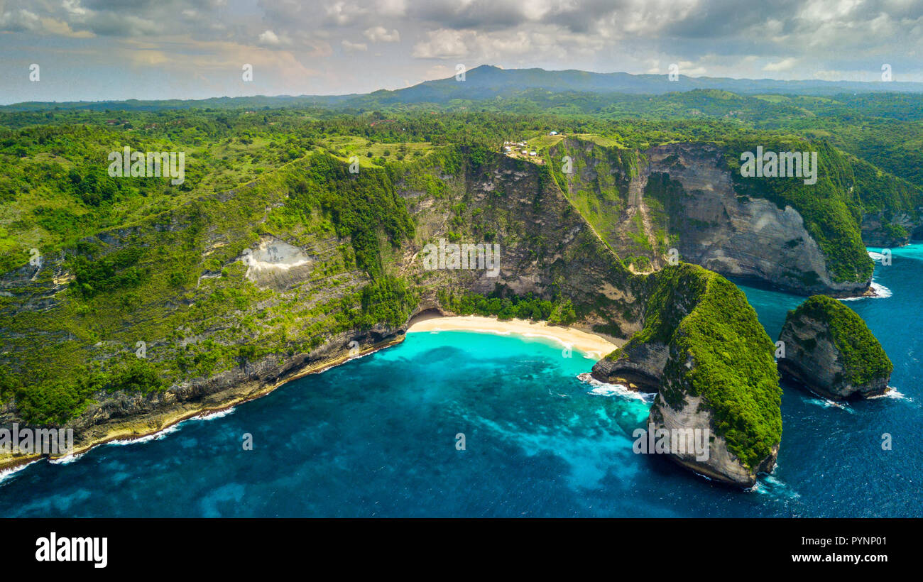 Broken Strand in Nusa Penida Insel, Bali, Indonesien Stockfoto