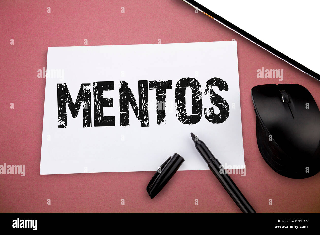 Schreiben Hinweis angezeigt Mentos. Business foto Präsentation Stil der jamaikanischen Volksmusik auf den traditionellen Tanz Rhythmus. Stockfoto