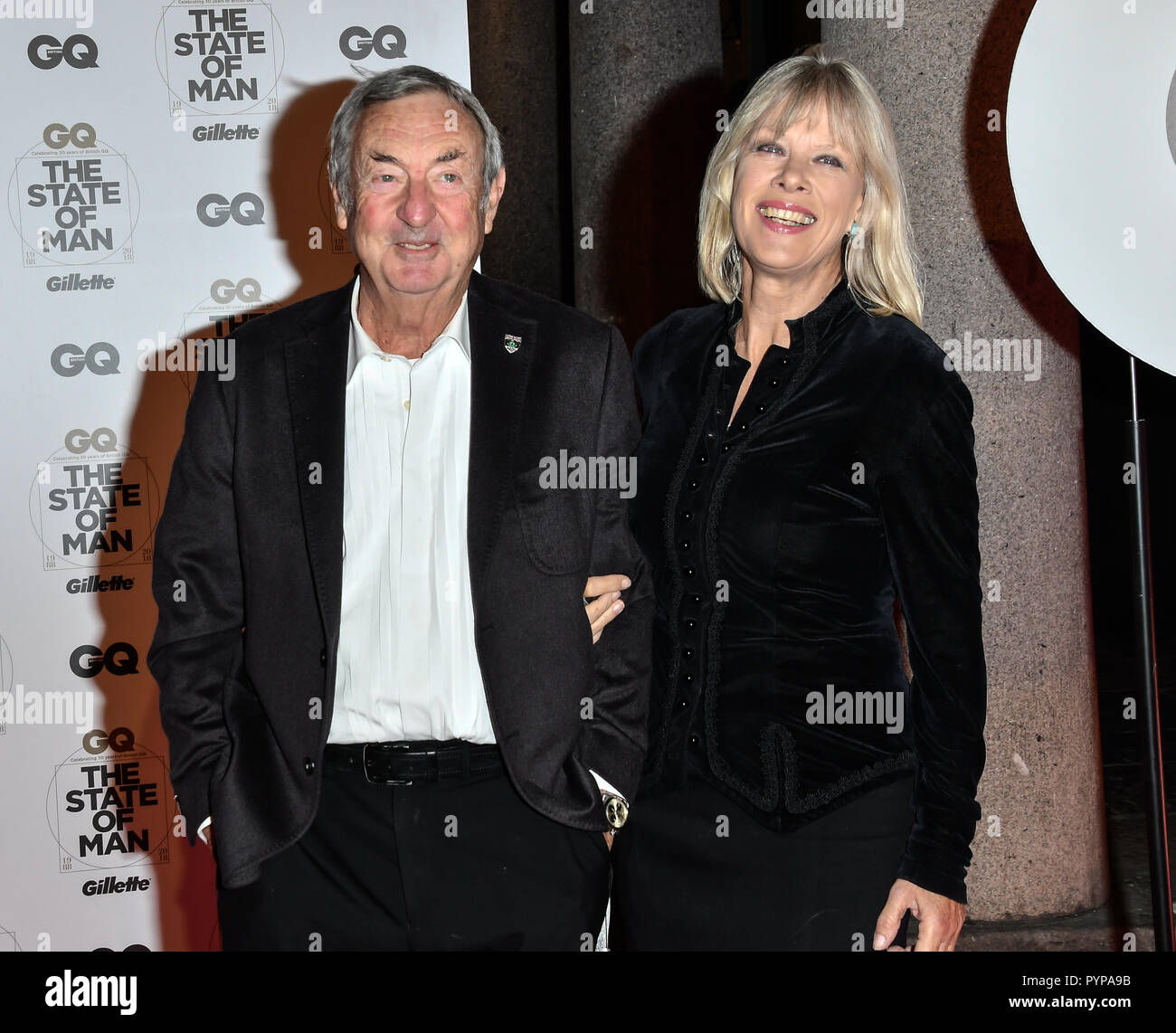 Arrivers bei GQ 30-Jähriges Jubiläum Feier in Sushisamba, Markt, Convent Garden am 29. Oktober 2018. Stockfoto