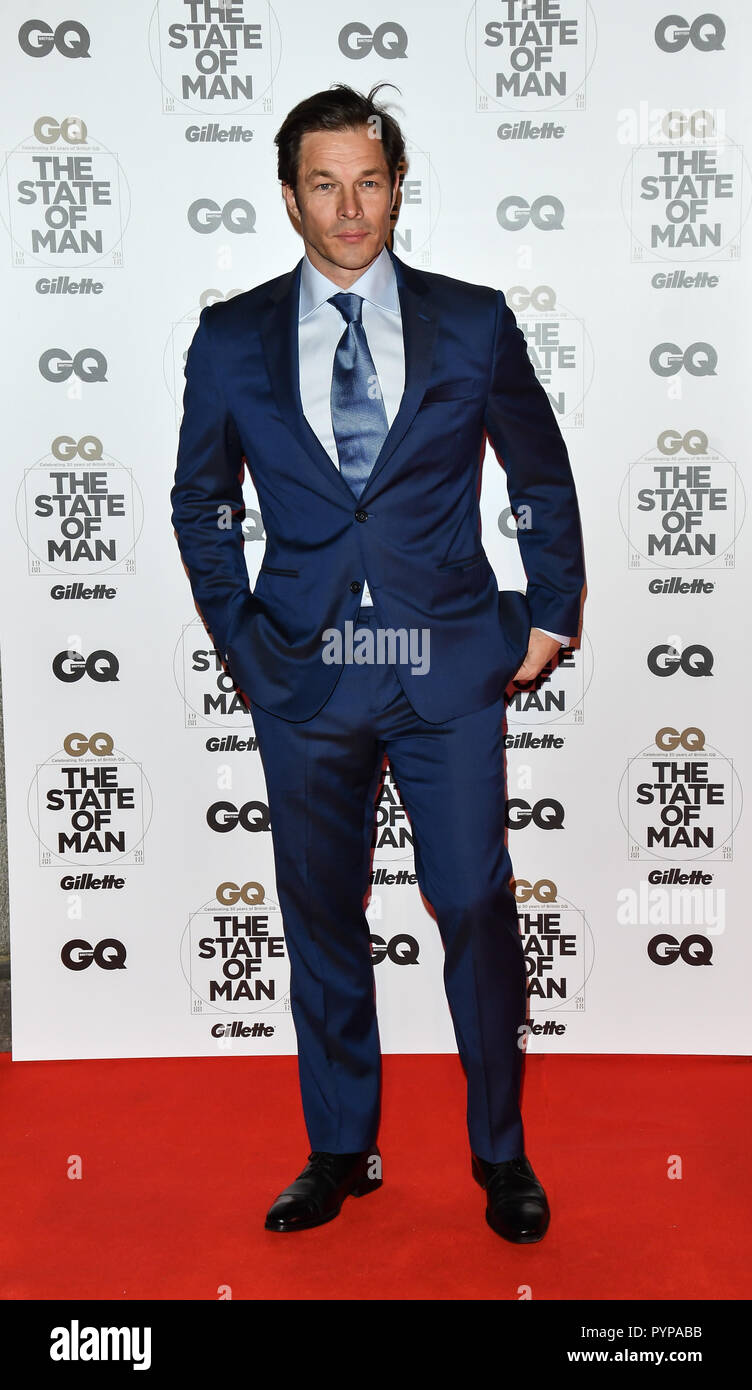 Arrivers bei GQ 30-Jähriges Jubiläum Feier in Sushisamba, Markt, Convent Garden am 29. Oktober 2018. Stockfoto