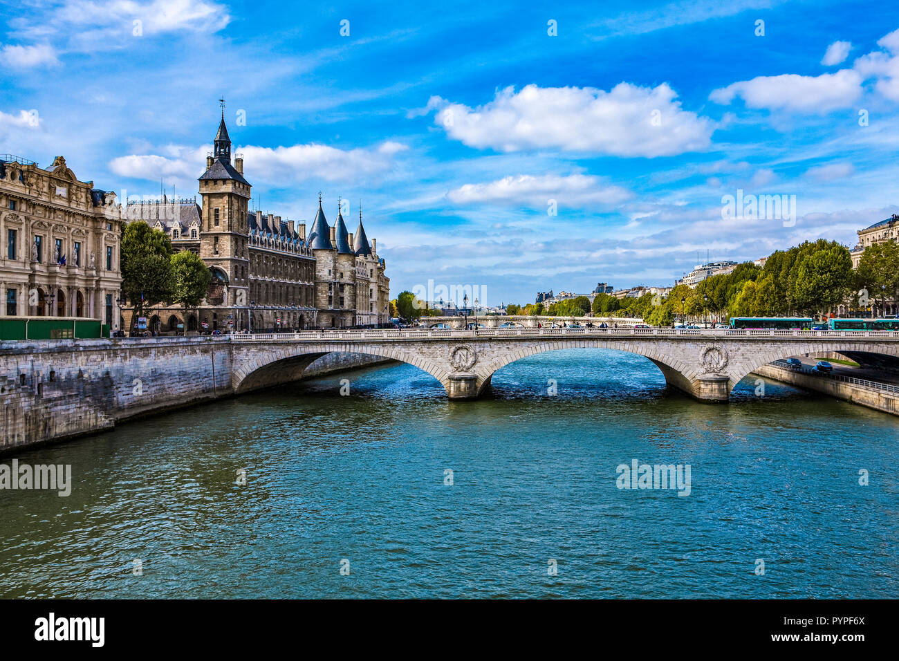 Frankreich, Paris, die Stadt der Insel (l'Ile de la citÃ©), dem Justizpalast Stockfoto