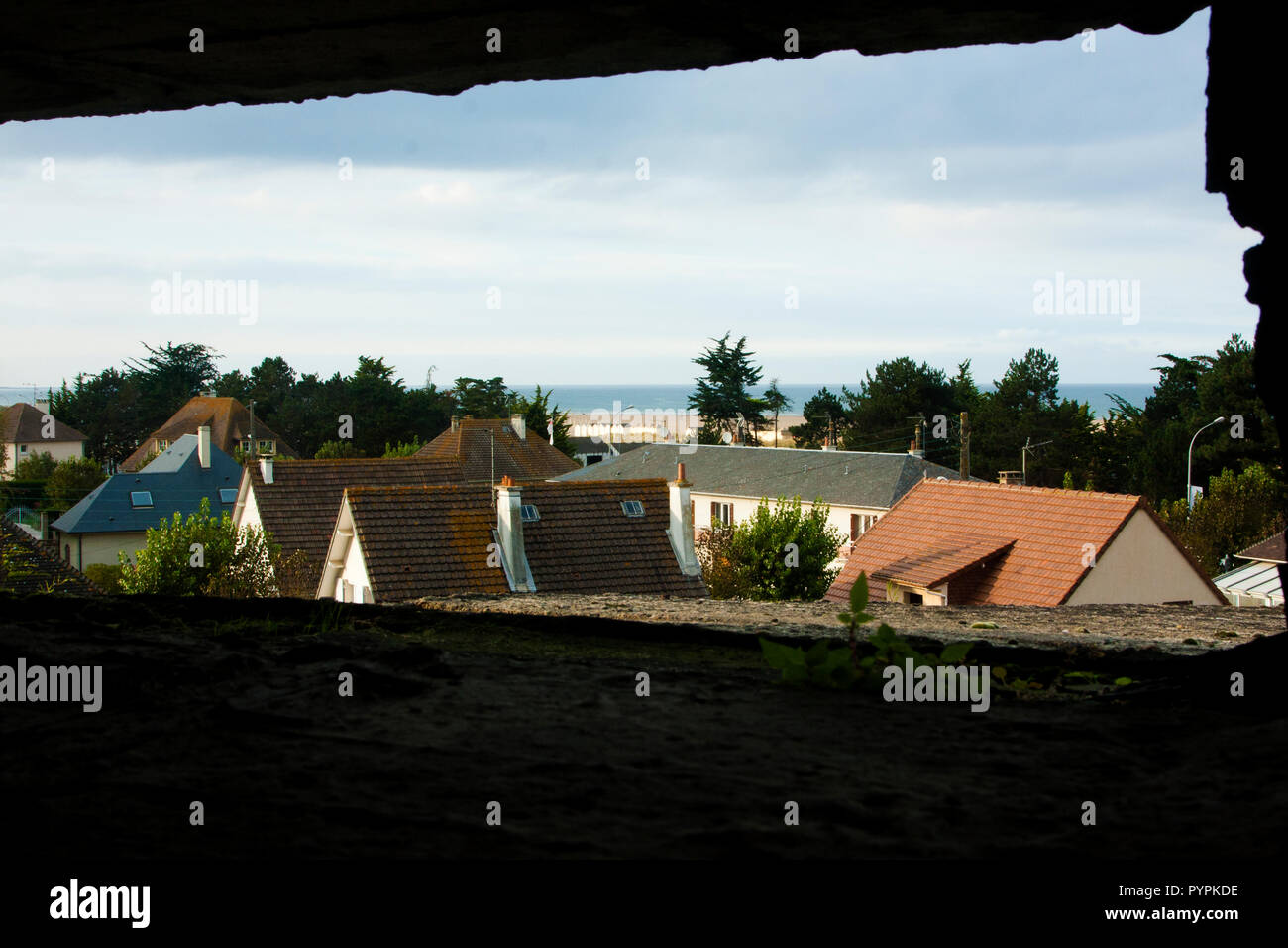 Frankreich, Normandie, das Grand Bunker Museum, Weltkrieg II, D-Day Landungen, Sword Beach, Stockfoto