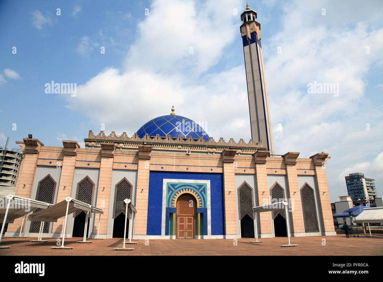 Grande Mosquee de Plateau, Abidjan, Cote d'Ivoire Stockfoto