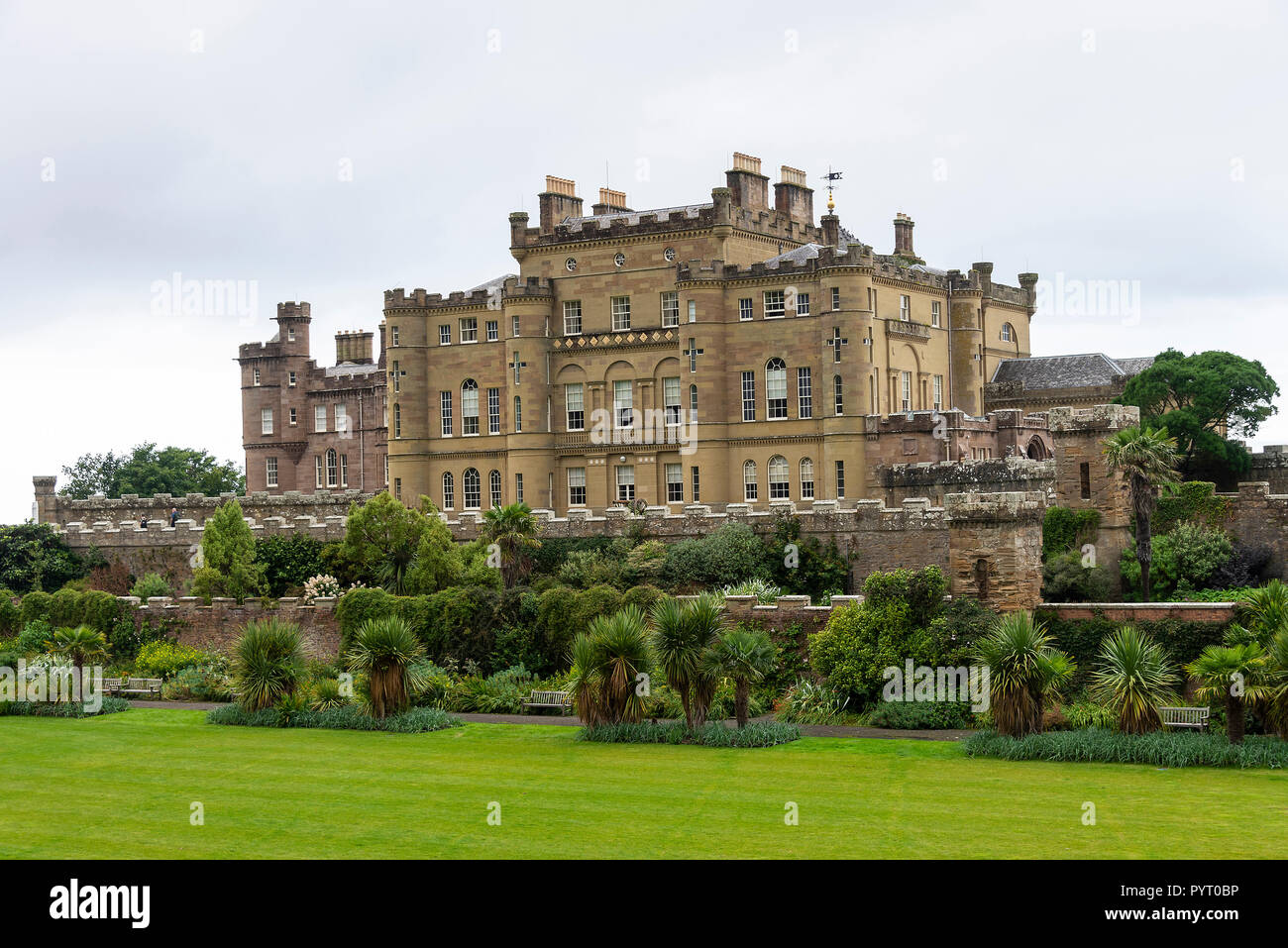 Die schöne Culzean Castle in der Nähe von Totnes, Carrick auf der Ayrshire Küste von Schottland Vereinigtes Königreich Großbritannien Stockfoto