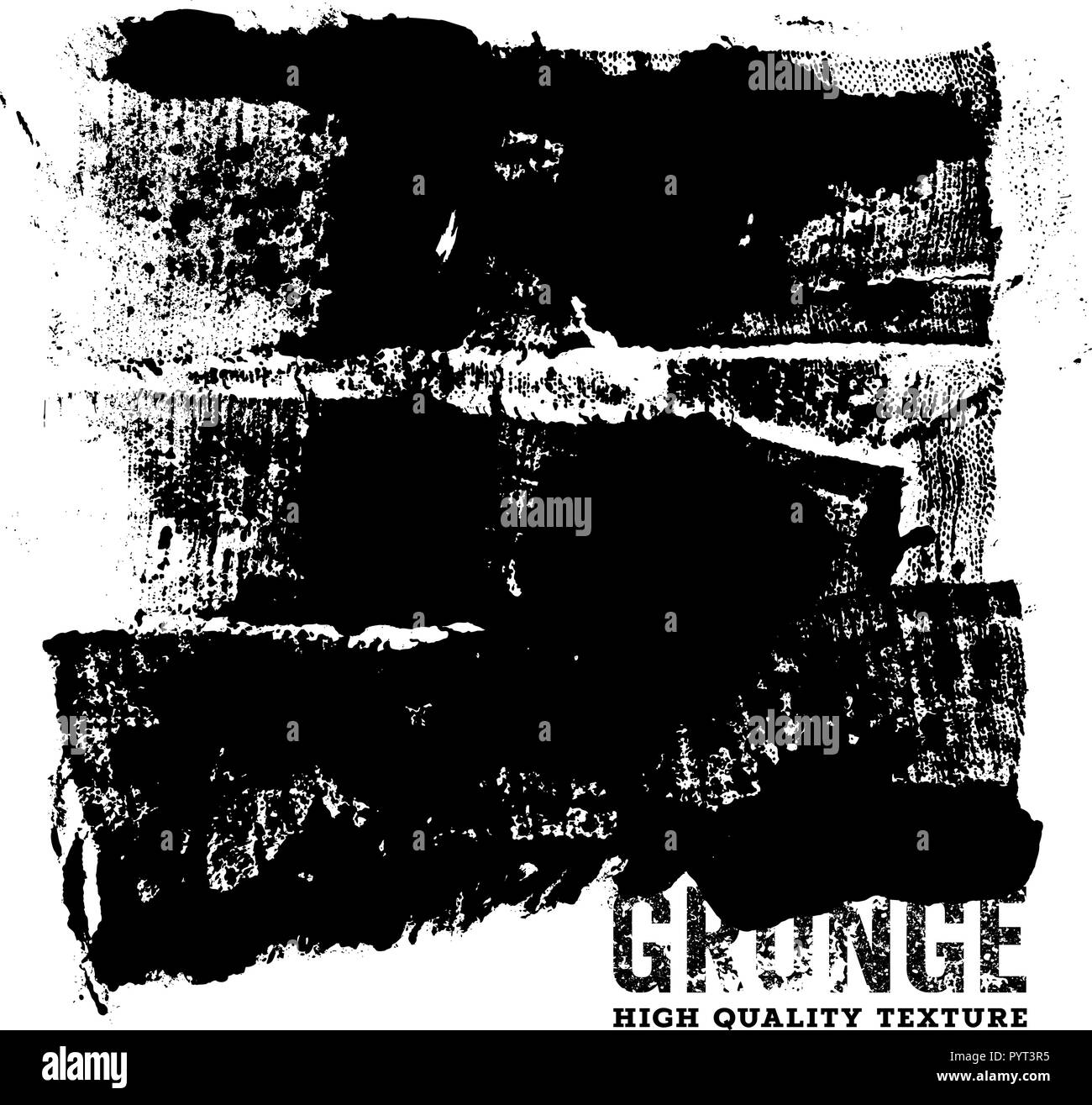 Grunge Hintergrund/Grunge Schmutz Effekt/Not Textur Textur / handwerklich hohe Qualität / Abstract vector template/Schwarz und Weiß Stock Vektor