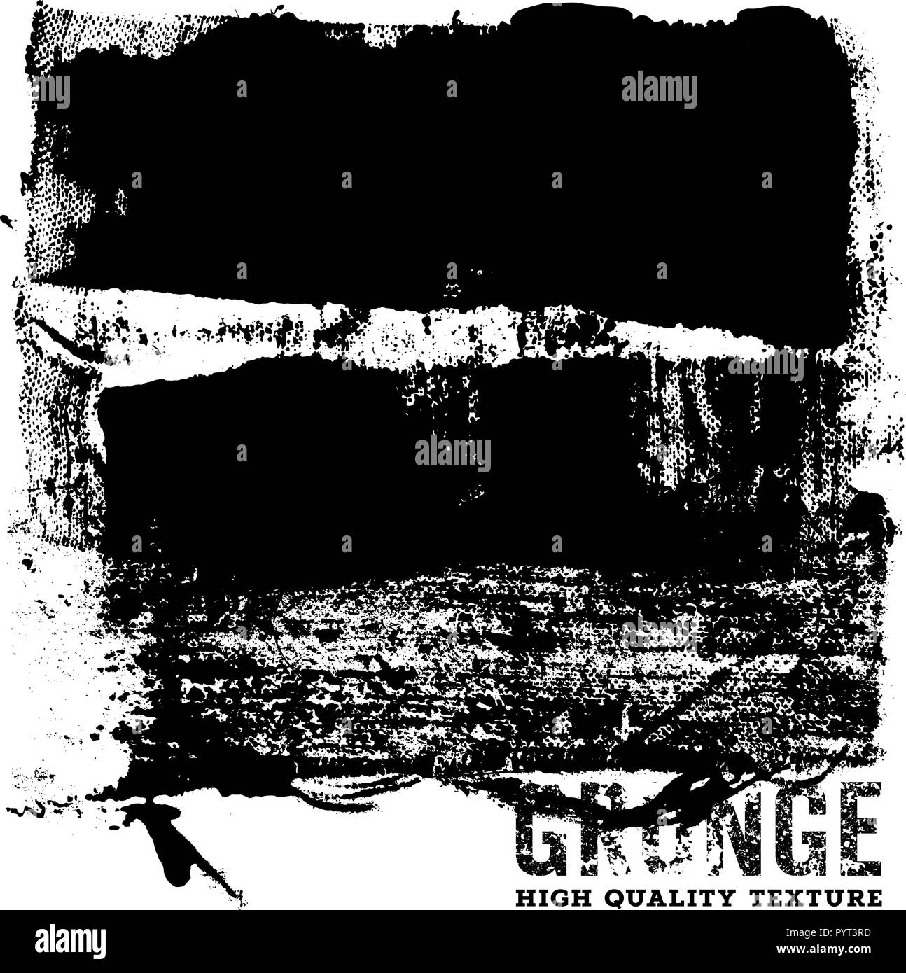 Grunge Hintergrund/Grunge Schmutz Effekt/Not Textur Textur / handwerklich hohe Qualität / Abstract vector template/Schwarz und Weiß Stock Vektor