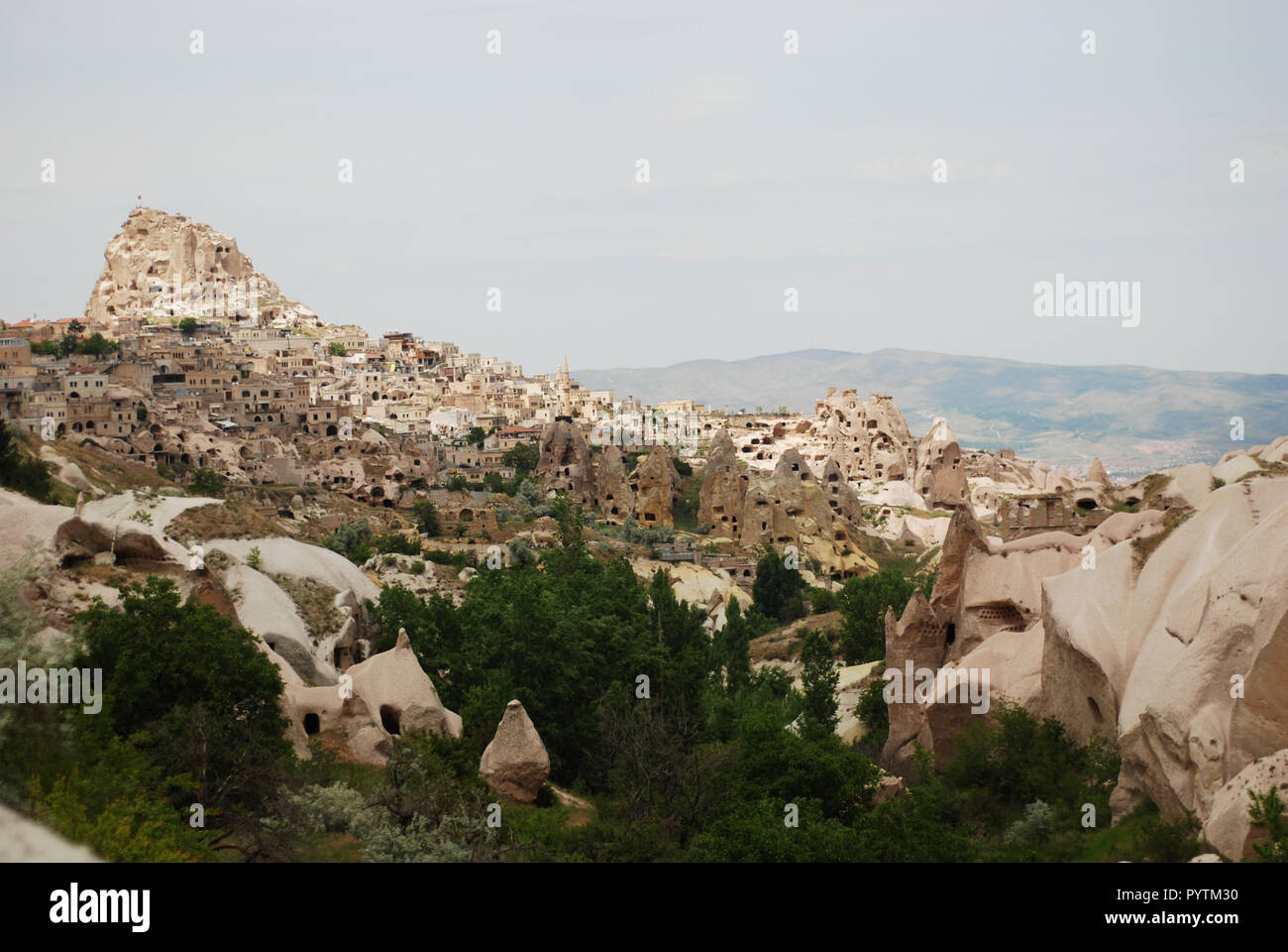 Fantastische Stein Landschaft von Kappadokien in der Türkei Stockfoto