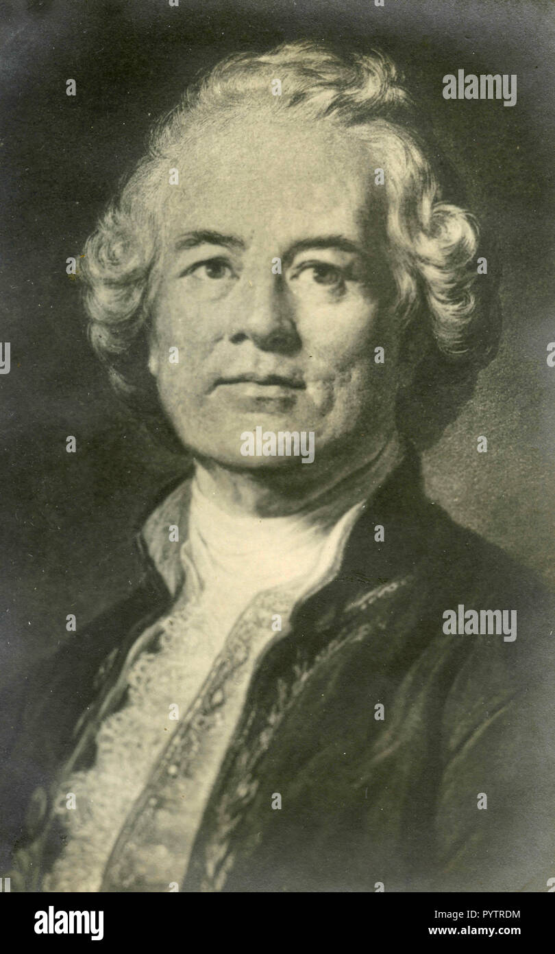 Deutsche Komponist und Musiker Christoph Willibald (Ritter von) Gluck, 1910 s Stockfoto