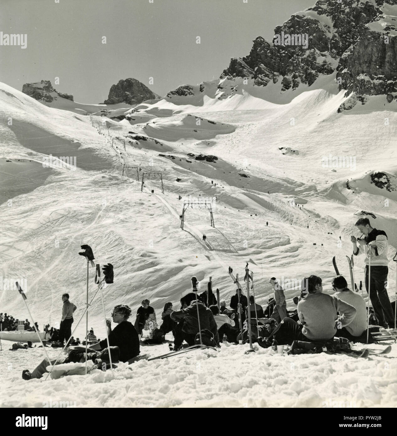 1960er Jahre Schweiz Stockfotos und -bilder Kaufen - Alamy