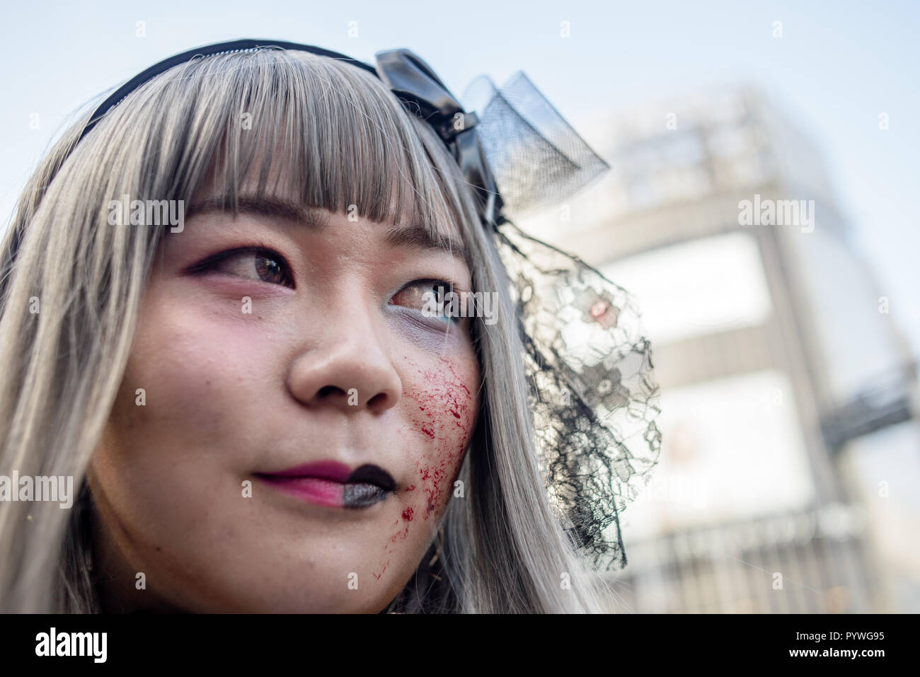 Tokio, Japan. 31 Okt, 2018. Halloween Feier in Shibuya, Tokio, Japan, am 31. Oktober 2018 (Quelle: Oleksandr Rupeta/Alamy leben Nachrichten Stockfoto