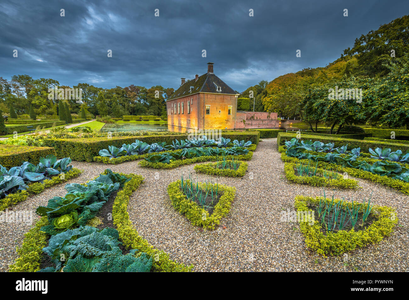 Inspirierende Garten Mit Gemuse An Verhildersum Schloss Diese