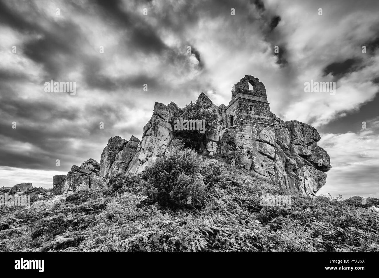 Roche Rock, Roche, Cornwall, England, Großbritannien Stockfoto