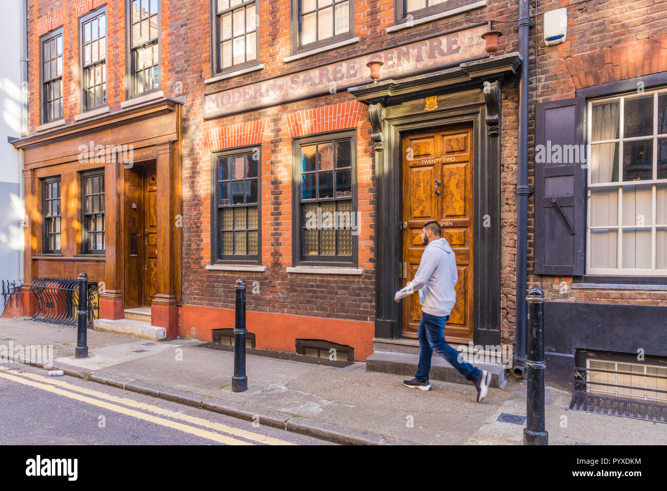 Eine typische Ansicht in London Stockfoto