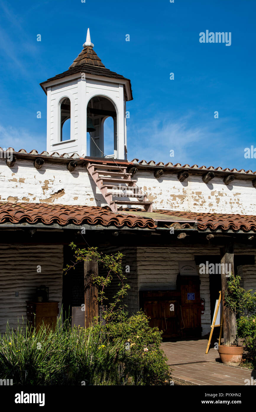 La Casa de Estudillo Museum, Old Town, San Diego, Kalifornien. Stockfoto