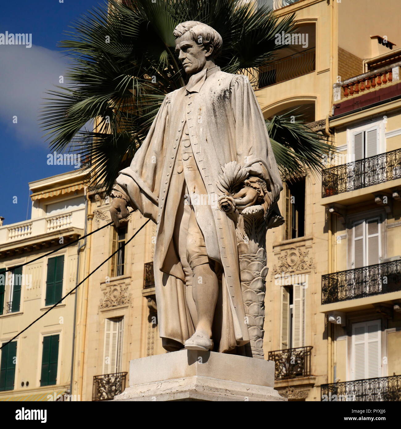 Statue lord brougham cannes Fotos und Bildmaterial in hoher Auflösung