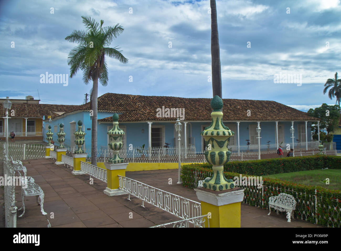 Kuba, Havanna, La Habana, Karibik, die Perle der alten Autos der Antillen", Straßen und schönen Stränden. Stockfoto