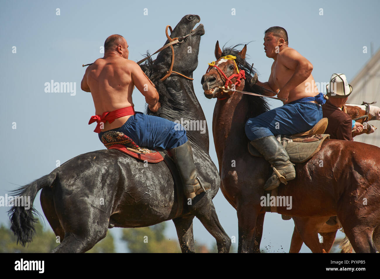 Welt Nomad Spiele Kirgisistan Stockfoto