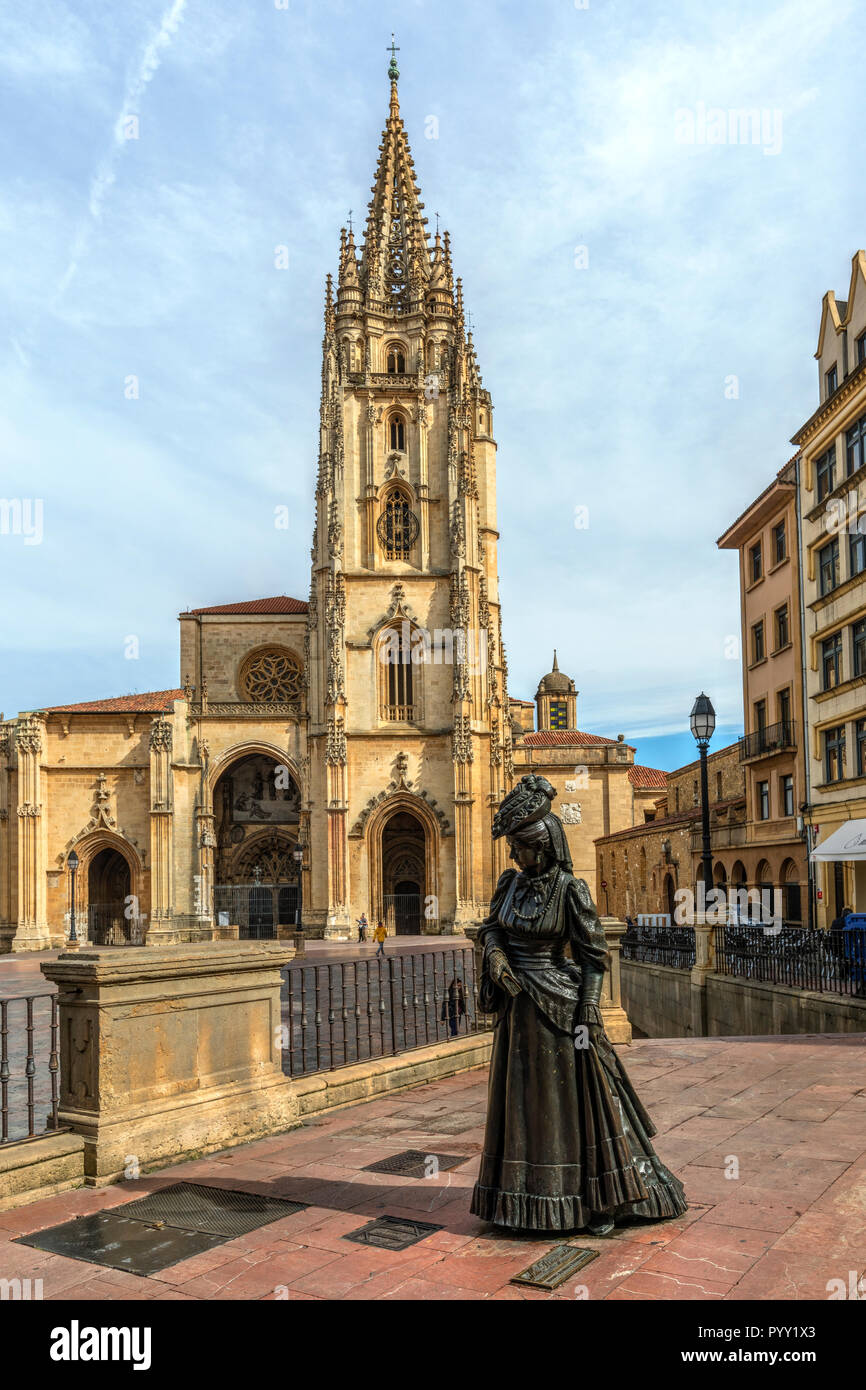 Oviedo, Asturien, Spanien, Europa Stockfoto
