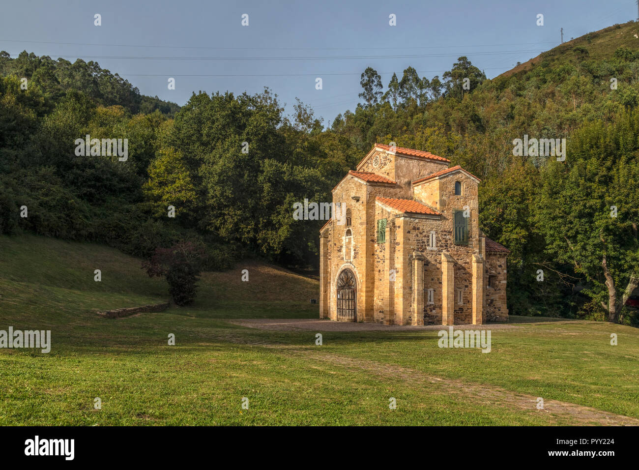 San Miguel de Lillo, Oviedo, Asturien, Spanien, Europa Stockfoto