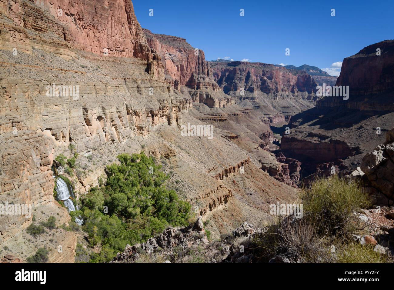 Thunder River, Grand Canyon National Park, USA. Stockfoto