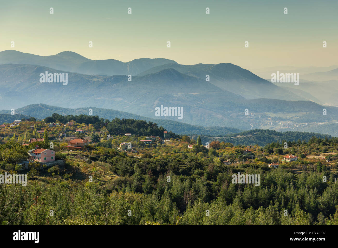 Sultan Plateau Turkisch Sultan Yaylasi Manisa Turkei Stockfotografie Alamy