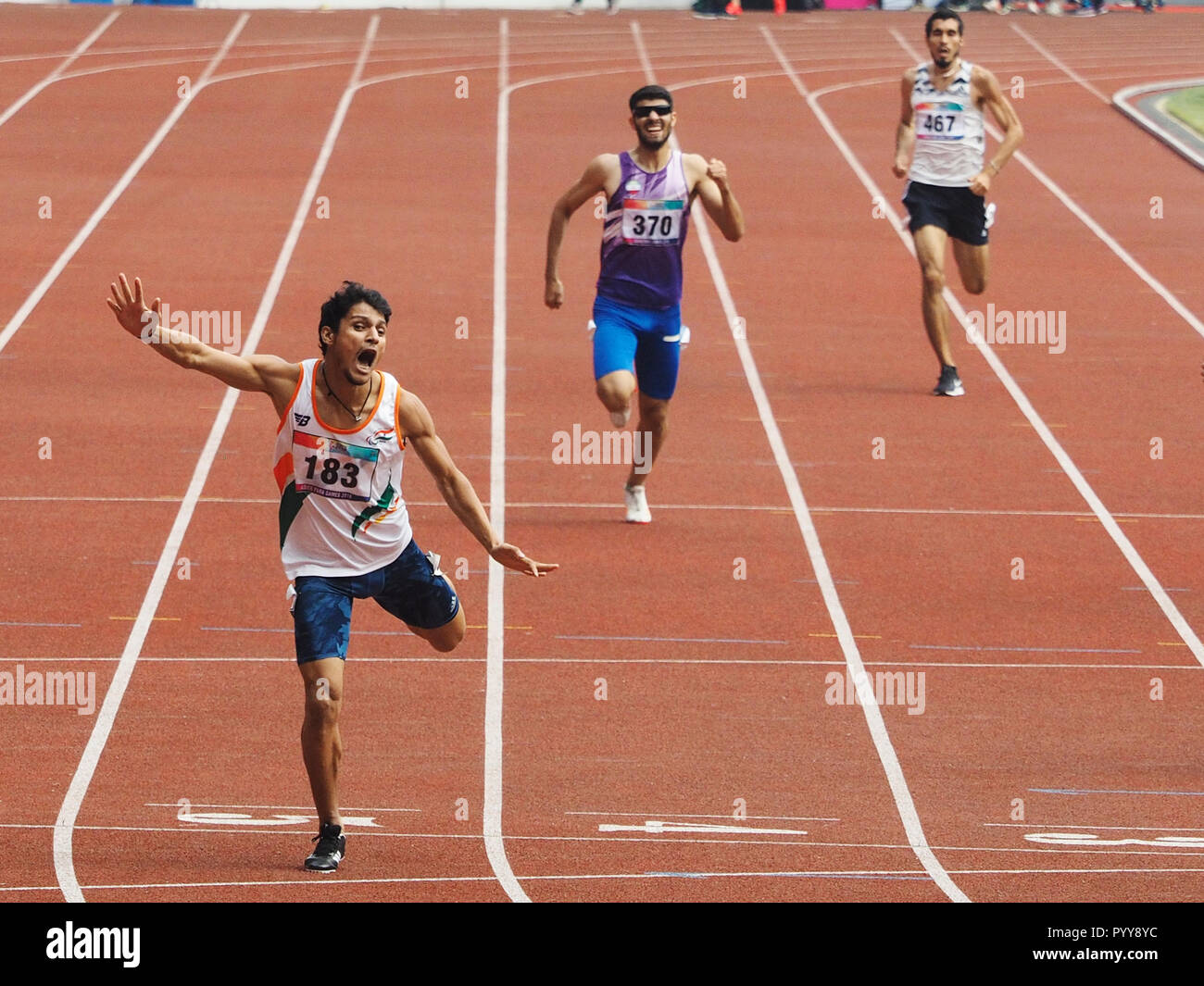 Asiatische Paralympischen Spiele 2018 Jakarta Stockfoto