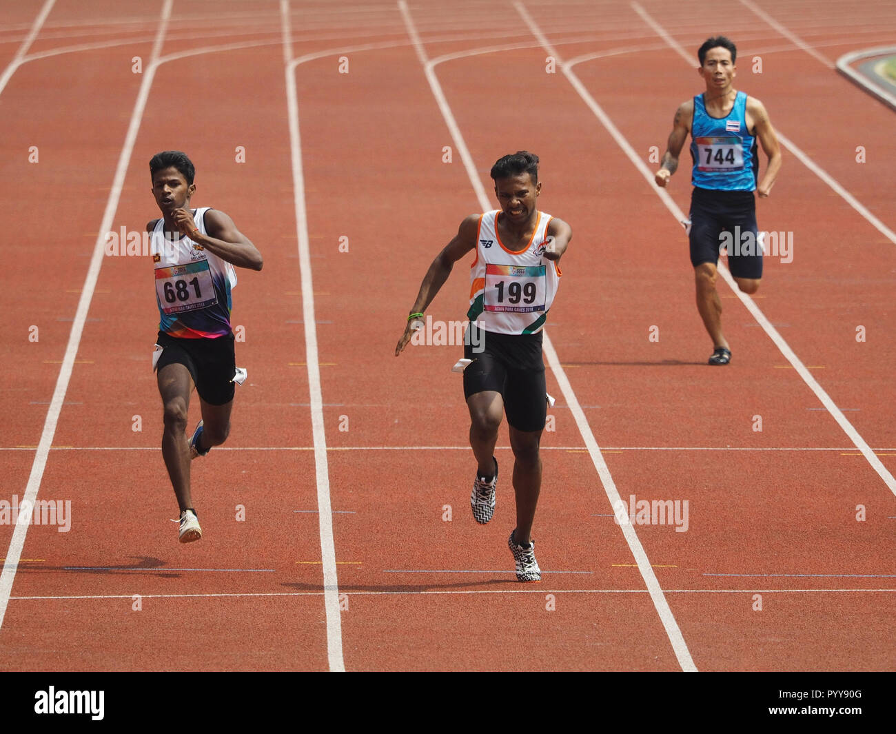 Asiatische Paralympischen Spiele 2018 Jakarta Stockfoto