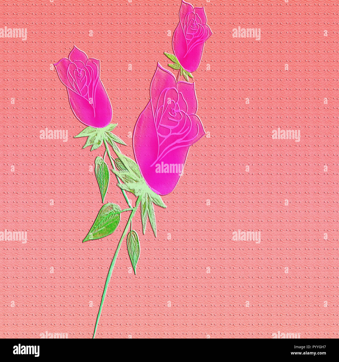 Rose Papier Textur abstrakt Hintergrund. vintage Papier Textur. Rose Zeichenpapier Design: dekorative Schreiben, Designs, Plakat, Einladung, Grußkarte Stockfoto