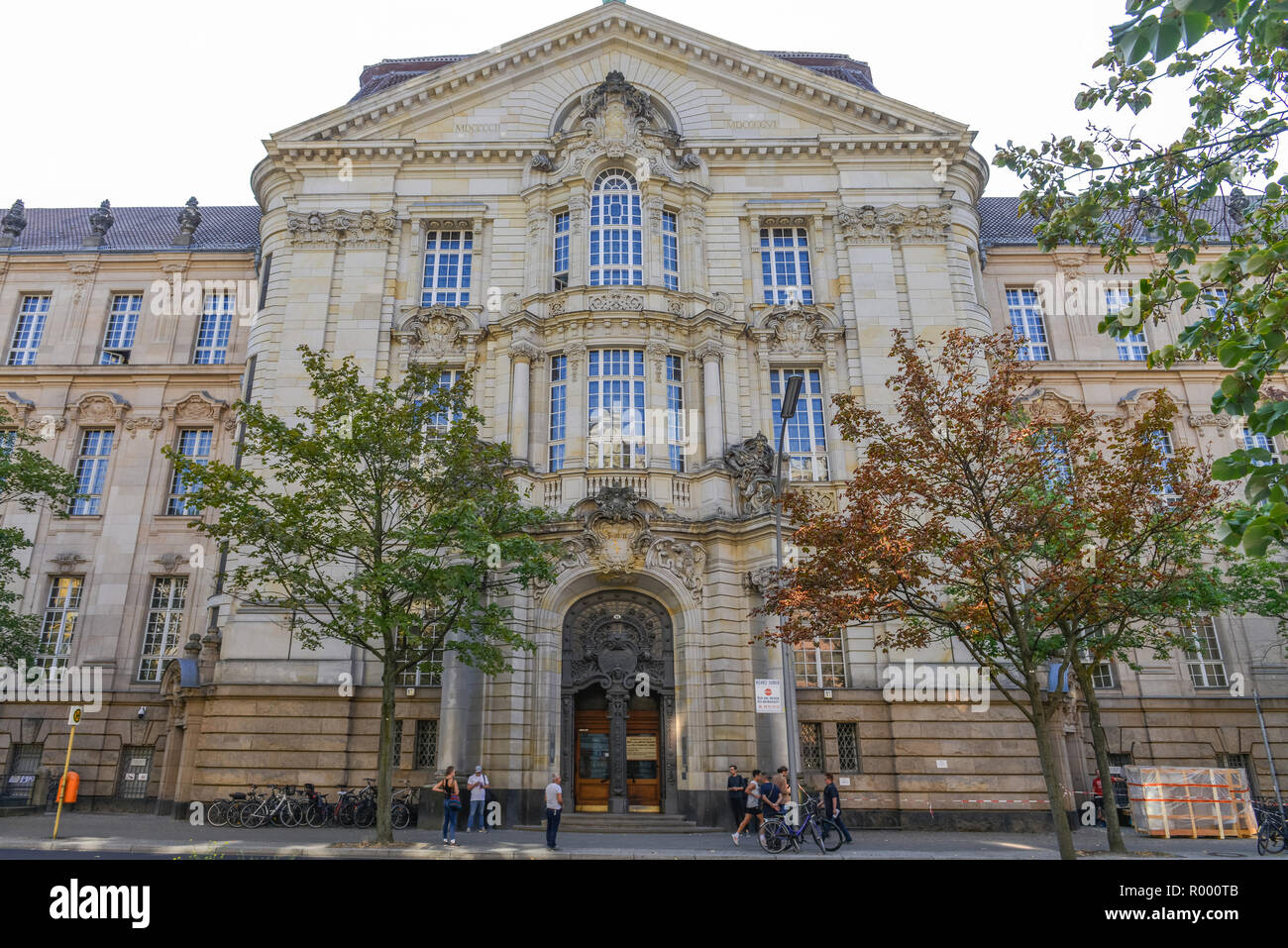 Strafgerichtshof, Turmstraße, Moabit, Mitte, Berlin, Deutschland, Kriminalgericht, Mitte, Deutschland Stockfoto