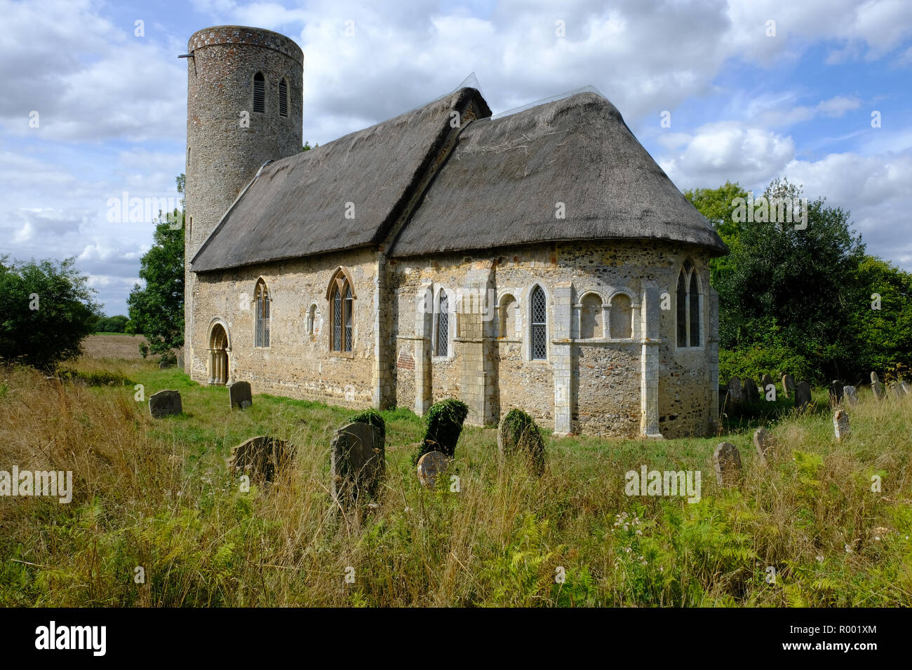 Hales Kirche, Norfolk, Großbritannien Stockfoto