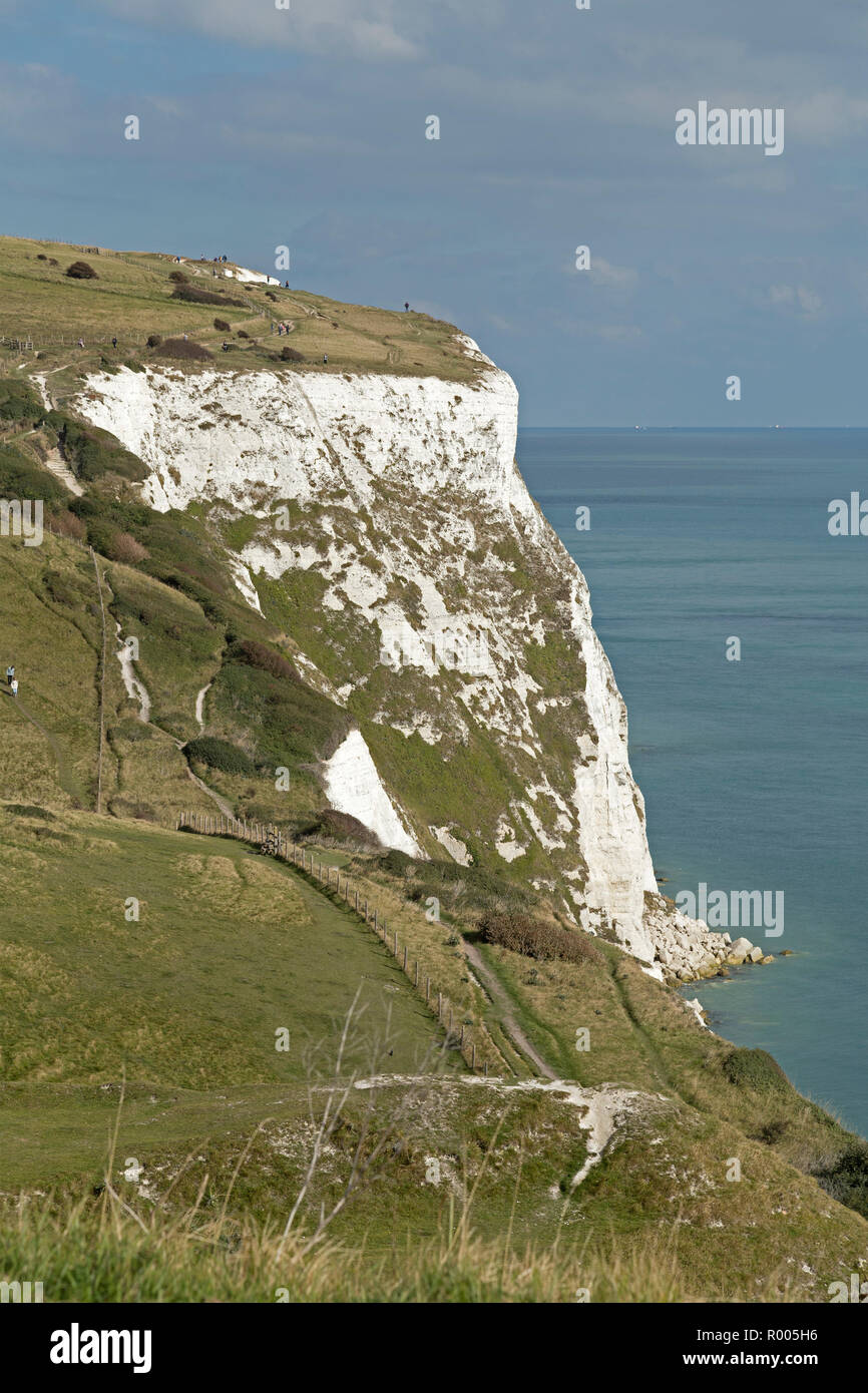 Weißen Klippen von Dover, England, Großbritannien Stockfoto