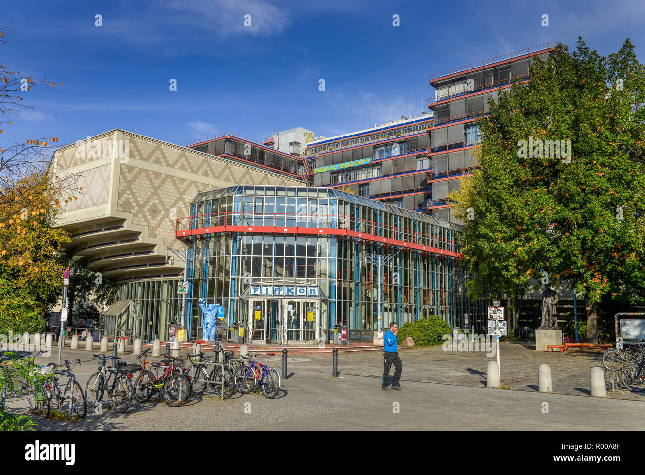 Universität für Technologie, Mathematik Gebäude, Straße des 17. Juni, Charlottenburg, Berlin, Deutschland, TU, Mathematikgebaeude, Straße des 17. J Stockfoto