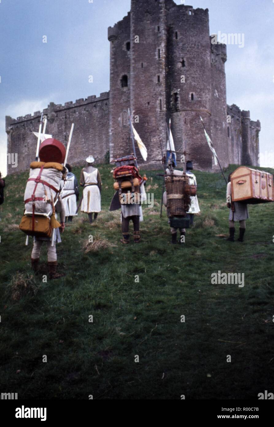 Monty Python und der Heilige Gral Jahr: 1975 Großbritannien Regie: Terry Gilliam Terry Jones Stockfoto