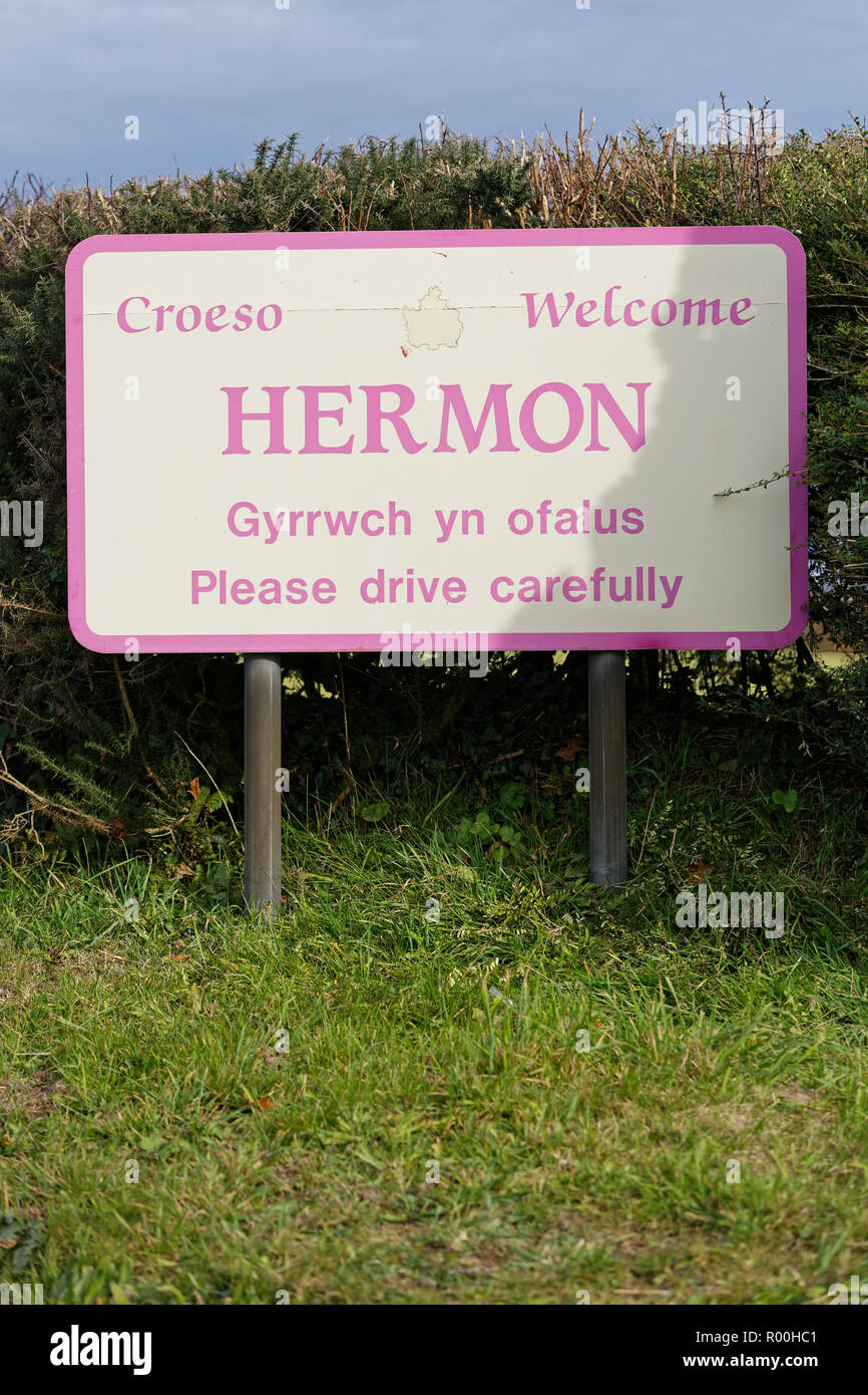 Hermon in Carmarthenshire, Wales Stockfoto