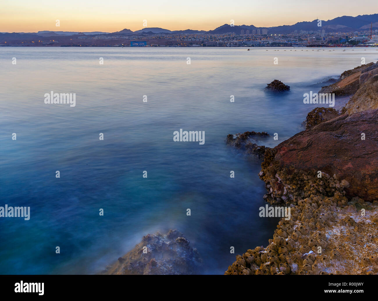 Eilat am Golf von Aqaba am Roten Meer Stockfotografie - Alamy