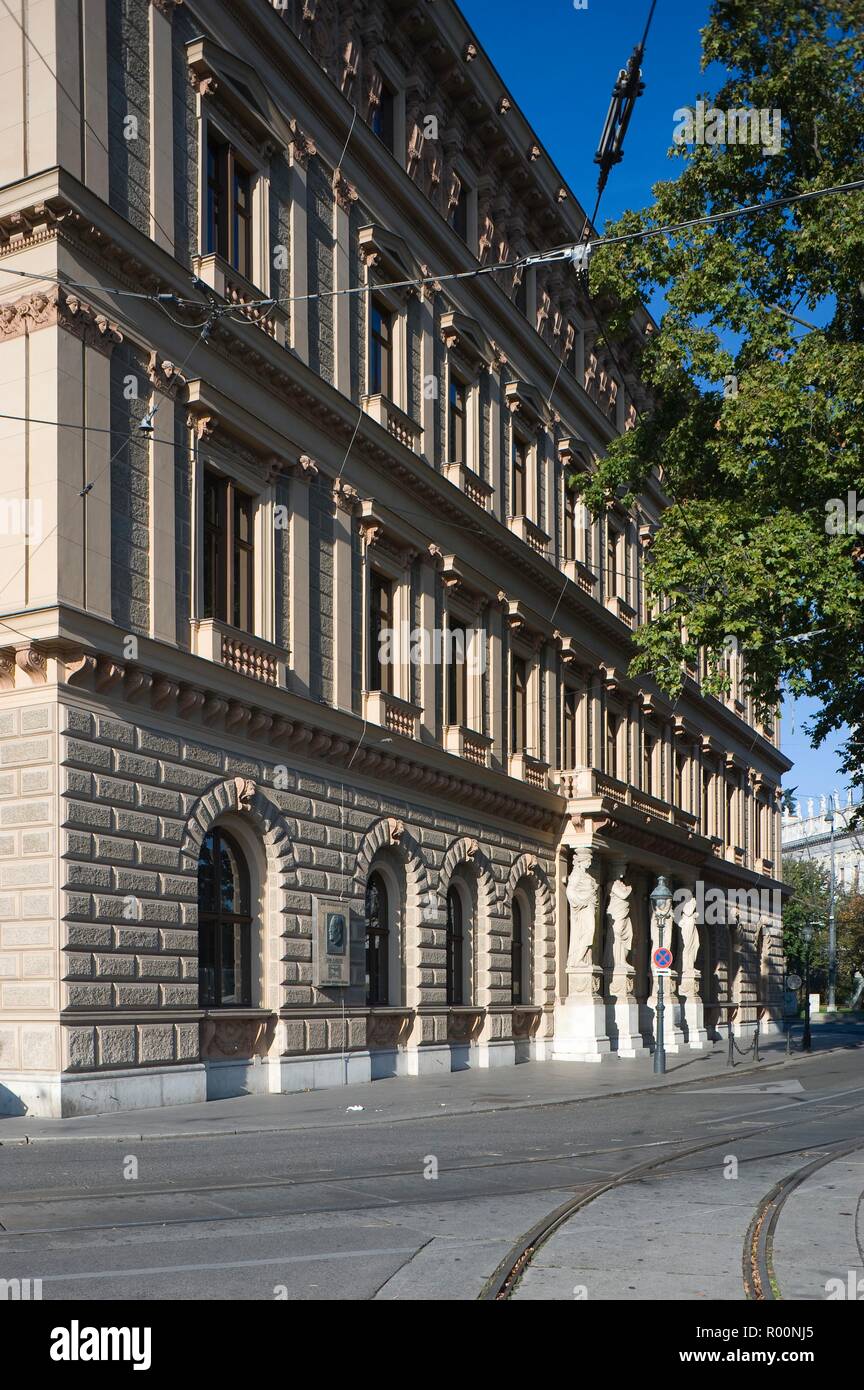 Wien, Ringstrae, Palais Epstein, Architekt Theophil Hansen 1873 - Wien, Ringstrae, Palais