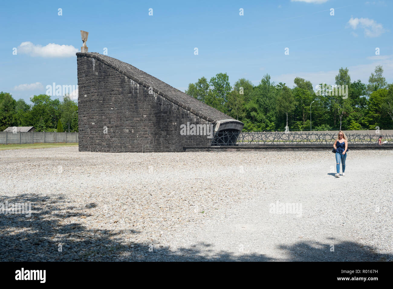 Dachau, Deutschland, jüdische Gedenkstätte Stockfoto