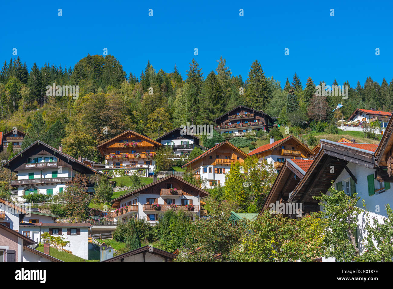 Mittenwald, Oberbayern, Bayern, Deutschland, Europa, Stockfoto