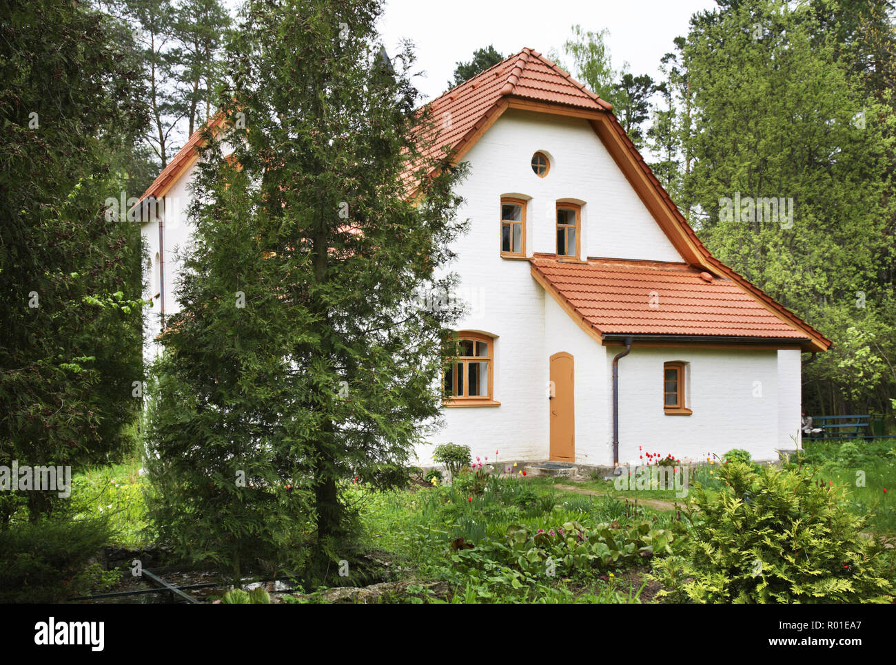 Abtei in Polenovo Immobilien. Der Oblast Tula. Russland Stockfoto